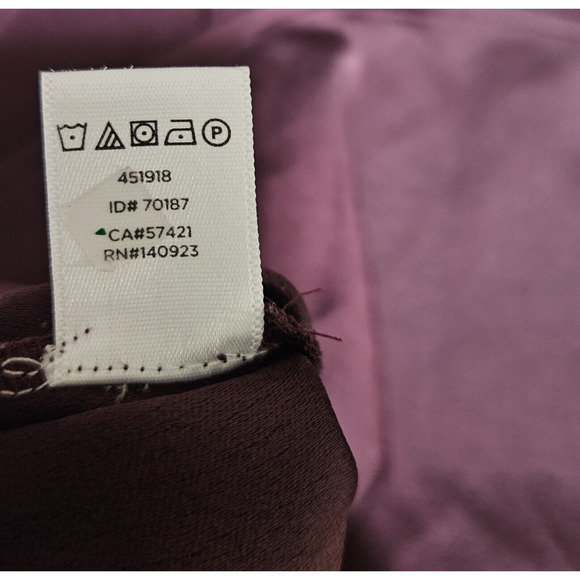 New LOFT Halter Blouse Size Medium Ruffle Off Shoulder Top Bell Sleeve Formal - Picture 11 of 13